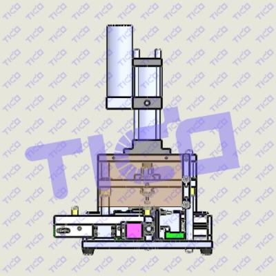 中国 Automatic Cylindrical Cell Battery Crimping Machine For Lab Lithium Ion Pilot Line 販売のため