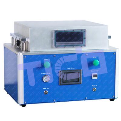 China 300 mm pouch cell slot vacuüm afdichting machine met automatische piercing Te koop