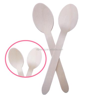 China Factory Direct Wooden Spoons Disposable Bulk Cheap for sale