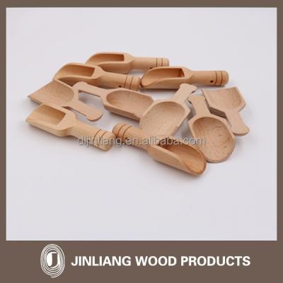 China Disposable A+ high quality bath salt bottle with wooden spoon for sale