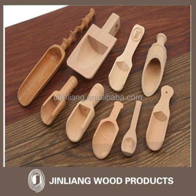 China Disposable high quality wooden scoop for salt for sale