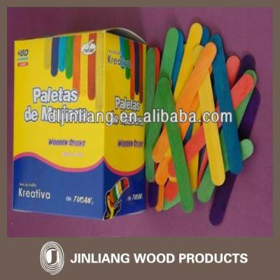 China Wooden color wooden spatula for kids diy for sale