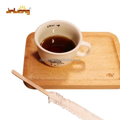 China Sustainable High Quality Wooden Tea Stir Sticks Coffee Stirrer for sale