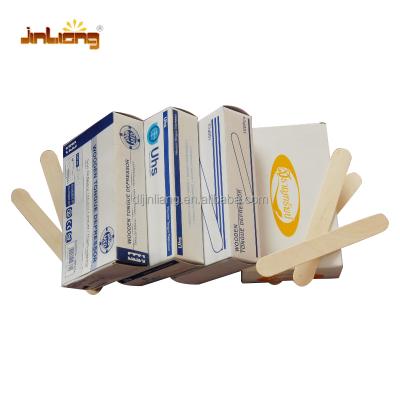 China Sterile Grade A Wooden Spatulas High Quality Normal Edge Or Round Edge for sale