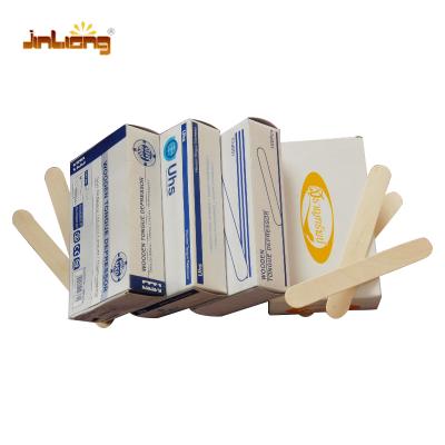 China AAAAA wood + factory wooden spatula with laser engraving logo for sale