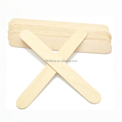 China High Quality Cosmetic Wooden Plant Jar Spatula Double Ended for sale