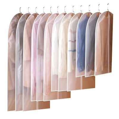 China Fashion Zipper Storage Suit Proof Breathable Garment Bag Customized Eco-Friendly Non-woven Cloak Garment Dust Cover For Clothes for sale