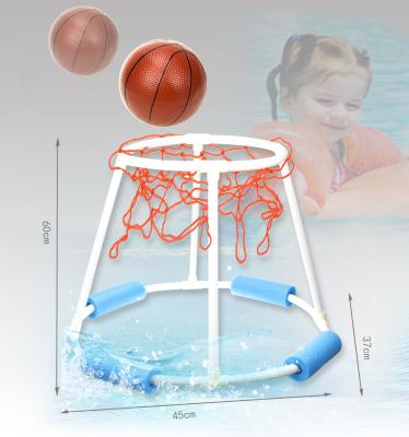 China The 2021 summer water play bastketall circle swimming pool outdoor basketball toy sports toy Amazon's best-selling for sale