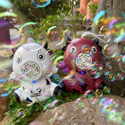 China Portable Popular Colorful Plastic Toy Soap Playpen Bubble Rope Maker Kids Blowing Bubble Machine Outdoor Toys for sale