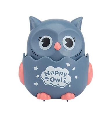 China Squeeze And Go Cute Happy Running Owl Plastic Squeeze Small Go Toy For Children's Small Animal Toys 16pcs for sale