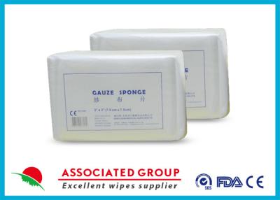 China Chirurgische Verbände nicht gesponnener Gauze Swabs Sterile Gauze Pads 4X4 zu verkaufen