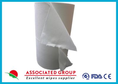 China Spunlace Nonwoven Disposable Dry Washcloths 100 % Cotton No Pilling / Fuzzing for sale