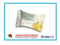 Κίνα Φυσικό Aloe Βέρα Essence Adult Wet Tissues που ενυδατώνει καθαρίζοντας δερμάτων προς πώληση