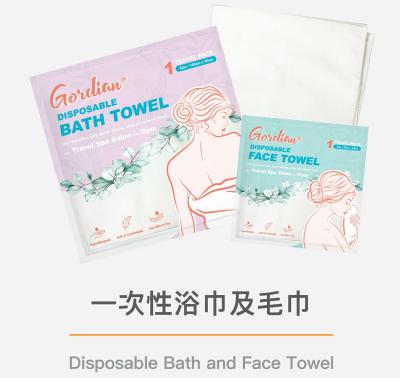 Cina Piccolo asciugamano di bagno di Dot Spulace Nonwoven Disposable Face ultra assorbente in vendita