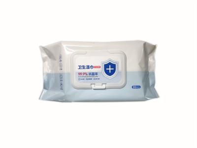 Chine Stérilisation humide antibactérienne personnalisée Rate Baby Sanitary Wipes des chiffons 99,9% à vendre