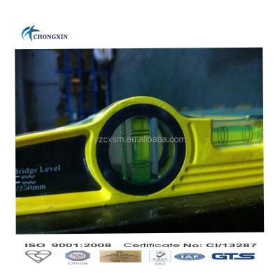 China Aluminum Round Alloy Scaffolding Spirit Level and Spirit Level Tool for sale