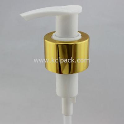 China Non Spill Aluminum Twist Lotion Pump 28mm for sale