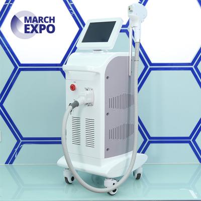 China Three Wavelength 755 808 1064Nm Diode Laser 755Nm Long Pulse Alexandrite Diodo Laser Hair Removal Equipment for sale