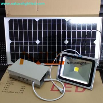 China bridgelux chip solar outdoor led flood light automatic brightness control for sale