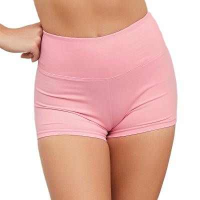 China Breathable Tight Quick-Drying High Waist Shorts Running Fitness Sports Shorts Women for sale