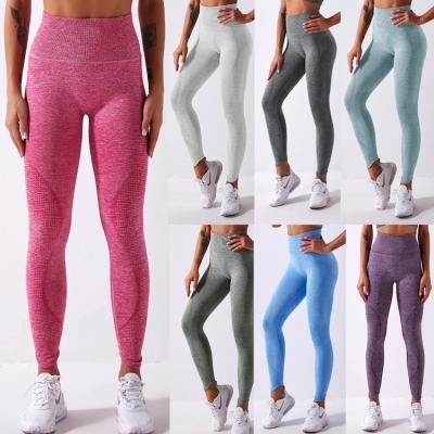 China Breathable High Waist Fits Running Yoga Pants Tummy Control Workout Yoga Gaiters for sale