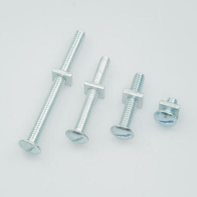 China Steel Support Bolt With Nut / Bolt And Squre Nut for sale