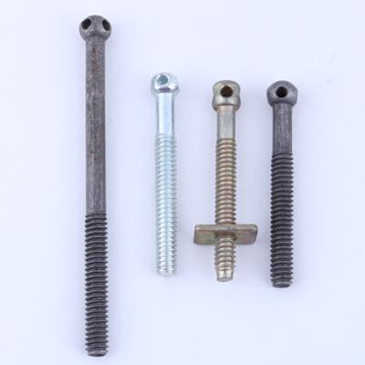 China Steel Round Head Screw with 4 Holes /Bolt and Nut Eye Bolt for sale