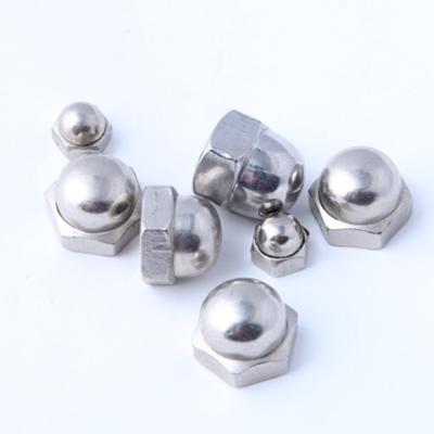 China Carbon Steel Hexagon Domed Cap Nut / DIN1587 / Din917 for sale