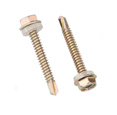 China HEX Head Hexagon Self Drilling Screw M5.5 for sale