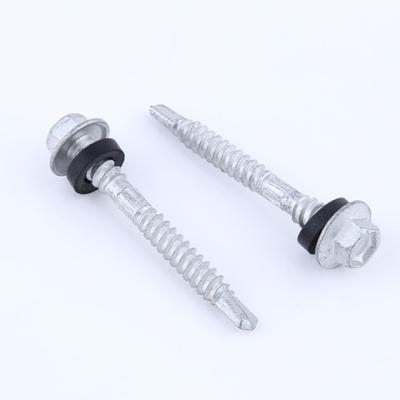 China HEX Rubber Washer Self Drilling Screw Dacromet Oil Seal Dacromet for sale