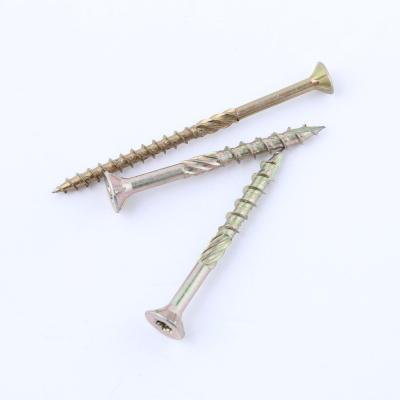 China Double Flat Flat Head Pozi Type 17 Chipboard Screws for sale