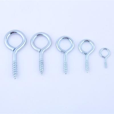 China Carbon Steel Snake Hook / Wood Eye Screw Narrow Hook Screw for sale