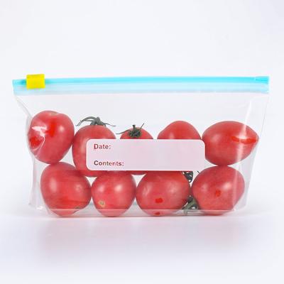 China Hot Sale Fresh-Keeping Ziplock Bag Fresh-Keeping Protection Pack Freezer Bag Reusable Food Storage Bags for sale