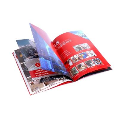 China paper & Cardboard Leaflet Printing Single Color Page Manual Fold Poster Design Brochure Catalog Customized Printing Factory for sale