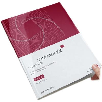 China paper & Cardboard Printing Factory Coated A4 A5 Product Brochure Booklet Catalog Manual Paper Paper Customization for sale