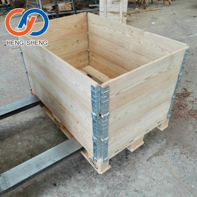 China Manufacturer High Quality Pallet Collars wooden crates for sale