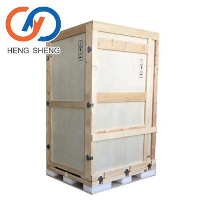 China Hengsheng Shock absorbing packing box shock absorption wooden crate boxes for sale