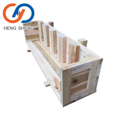 China Large wooden servin box wooden box storage solid wood box for sale