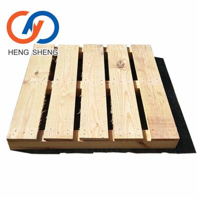 China China pallet standards pine wood pallet 4-Way Entry Type Logistic Transport Natural Color for sale