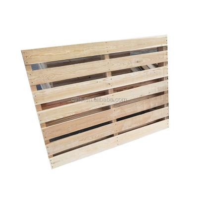 China Transportation Standard Pine Wood Pallet  4-Way Entry Type Logistic Transport Natural Color for sale