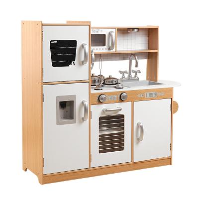 China Simple White American Wooden Kitchen Toys for sale