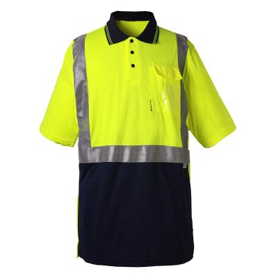 China Safety Workwear Construction Safety T-shirt Coverall Safety Reflective Reflective Vest For Hi Vis Running Vest for sale