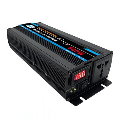 China 800w high quality aluminum shell solar power inverter pure sine wave inverter with mppt charge controller for sale