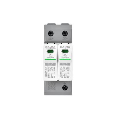 China DC 20ka SPD Surge Arrester Thunder Surge Suppressor Surge Protector G2040PV-B+C-7-500-2P for sale