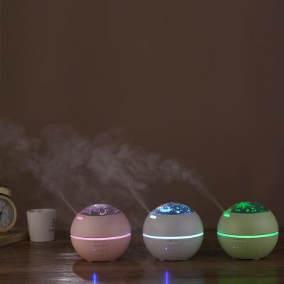 China Hotel Star and Moon Light Mini Aroma Diffuser Decorative Tabletop, 150ML Classic Ultrasonic Mist Humidifier for sale