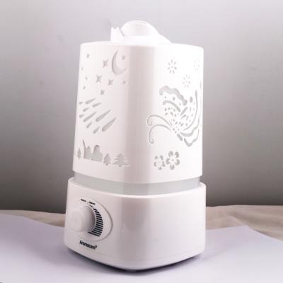 China Indoor Diffuser Ultrasonic Essential Oil Aroma Diffuser with 7 Color Changing LED Lamps for Home, Office, Bedroom Room, Beauty Salon, Hospital for sale