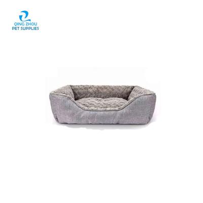 China Stored Luxury Eco Friendly Dog Bed Manufacturer Designer Pet Bed Pet Bed Dropshipping hundekissen for sale