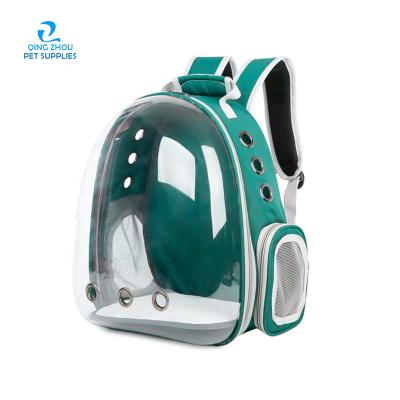 China 2022 Viable New Cat Carrier Transparent Space Capsule Pet Harness Backpack Pet Astronaut Backpack for sale