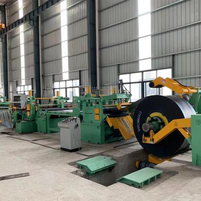 China For Pipe Or Just Processing Factory Price Automatic Metal Steel Sheet Coil Rewinder And Slitter Slitting Machine Line for sale