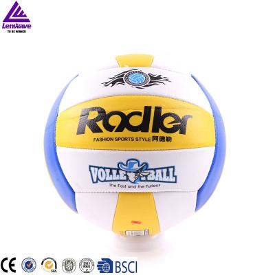 China PVC Ball Volleyball Rodler Brand PVC Machine Sewing Synthetic Leather Ball Volleyball for sale